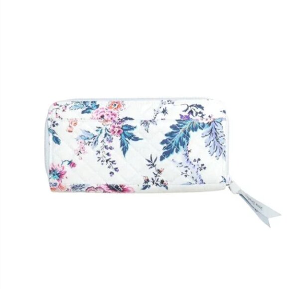 Vera Bradley RFID Jordin Continental Wallet Magnifique Floral Credit Card Case - Picture 2 of 5